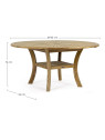 Table Maryland en teck 8 personnes Table Maryland en teck 8 personnes