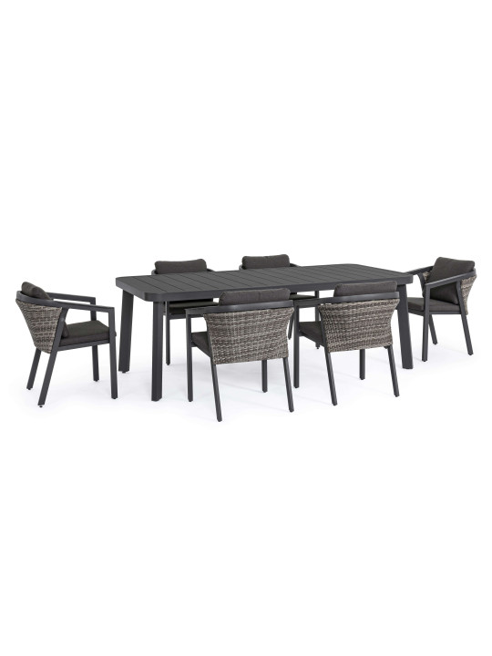 Set de 6 chaises et une table Cordova Set de 6 chaises et une table Cordova