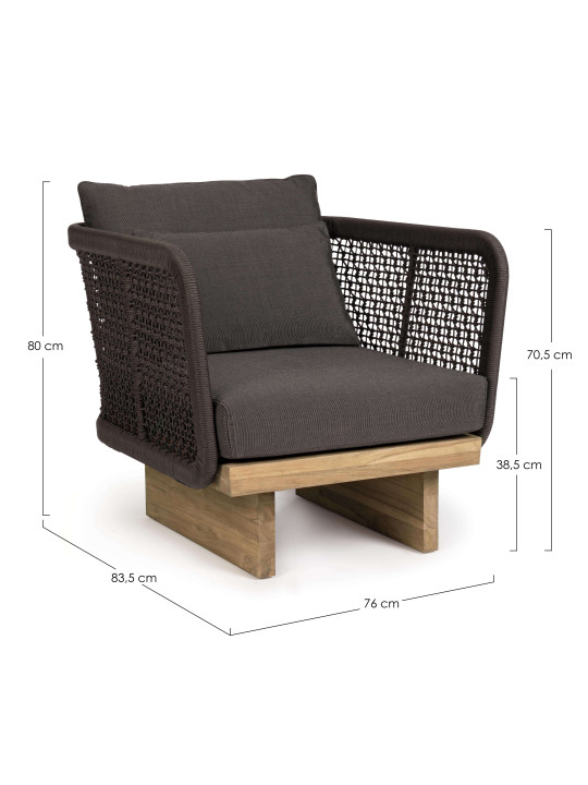 Fauteuil Xylia Dark