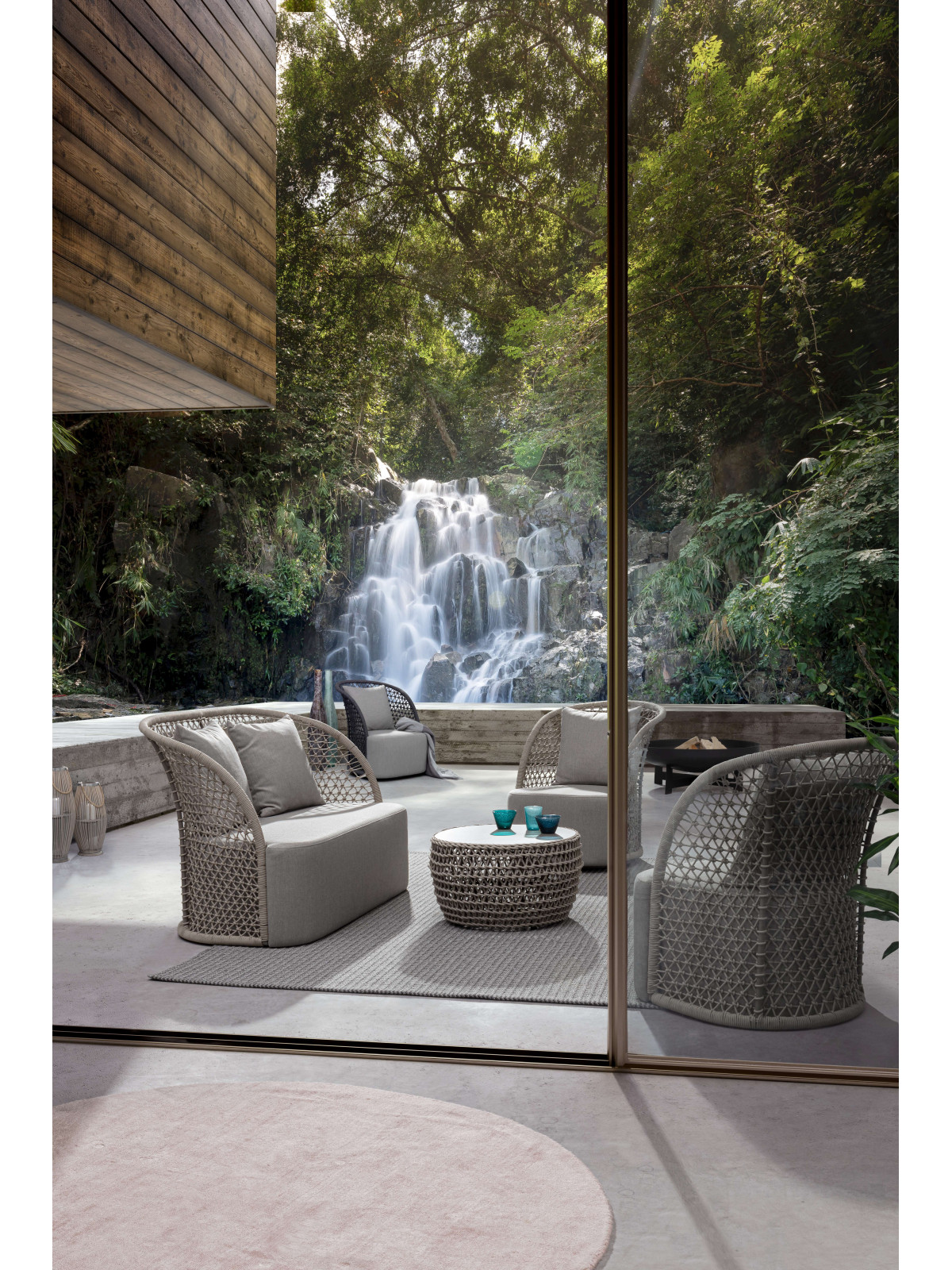 Fauteuil Pivotant Cuyen Sable