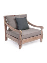 Fauteuil Bali en teck