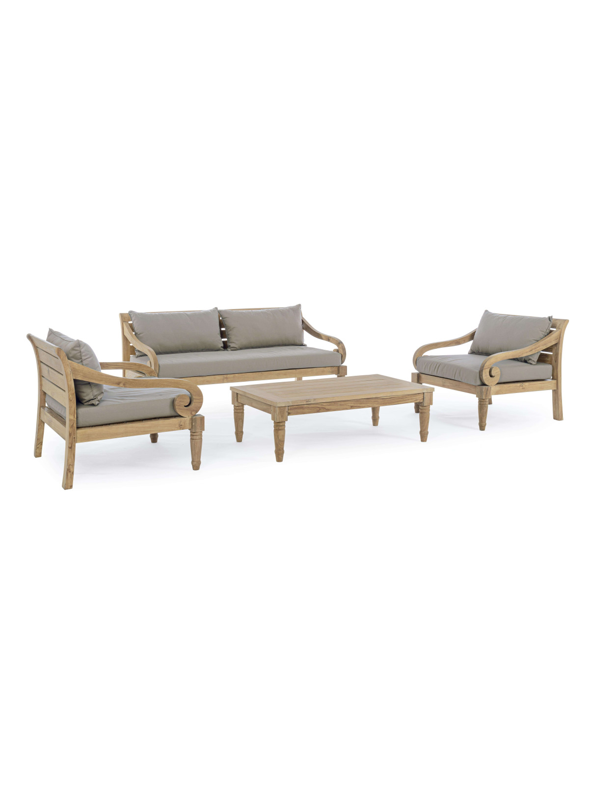 Fauteuil Karuba en teck