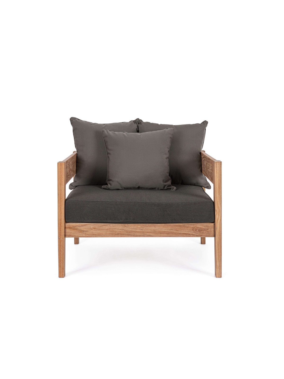 Fauteuil Kobo en teck