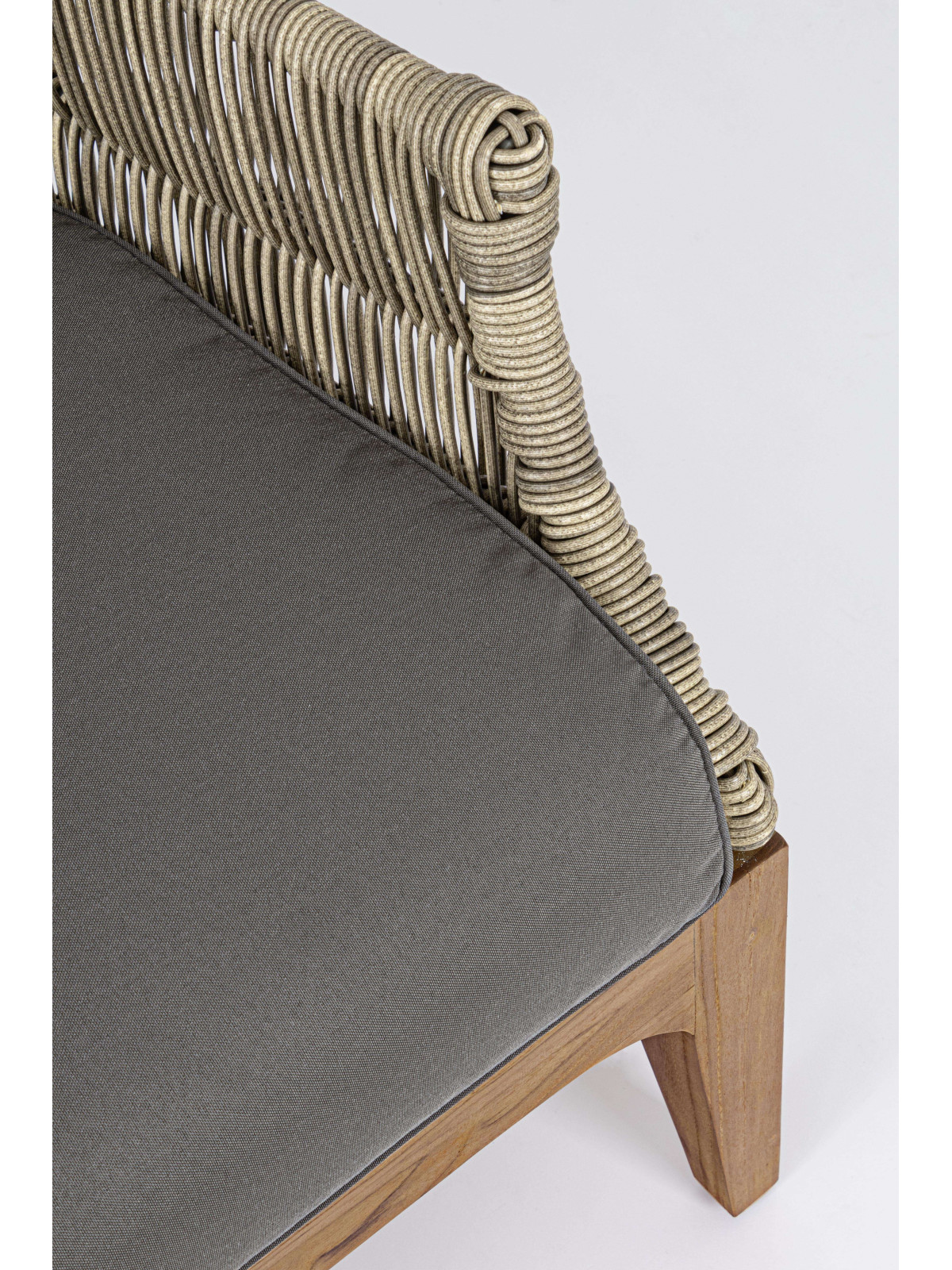 Fauteuil Keilani en teck