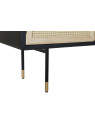 Buffet Abby bois noir et cannage en rotin Buffet Abby bois noir et cannage en rotin