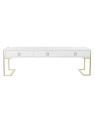 Table basse Naxos en bois blanc