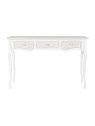 Console 3 tiroirs blanche Cheverny Console 3 tiroirs blanche Cheverny