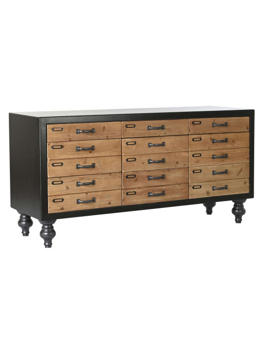 Commode multi tiroirs Sermano en bois Commode multi tiroirs Sermano en bois