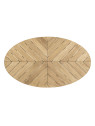 Table basse Coachella en teck ovale