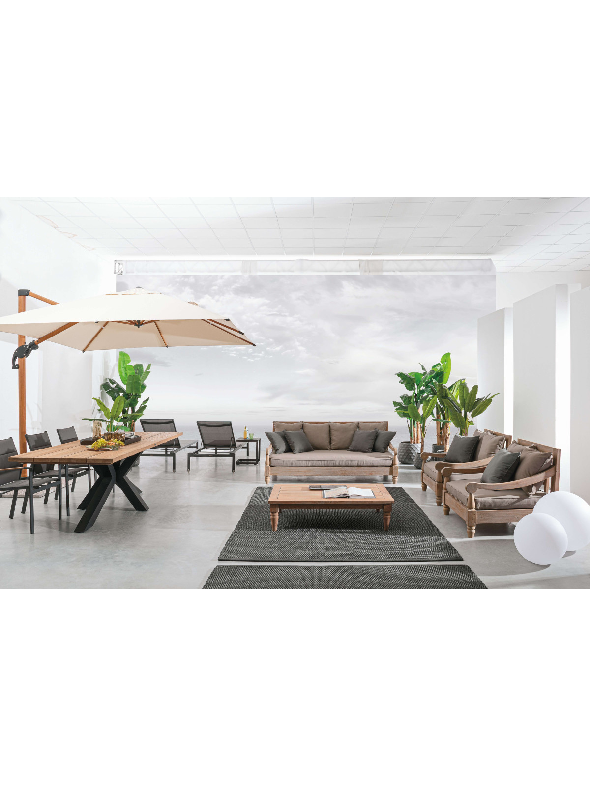 Table basse Bali en teck