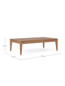 Table basse Keilani en teck 120X70