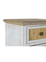 Table de nuit 3 tiroirs Matera en bois blanc Table de nuit 3 tiroirs Matera en bois blanc
