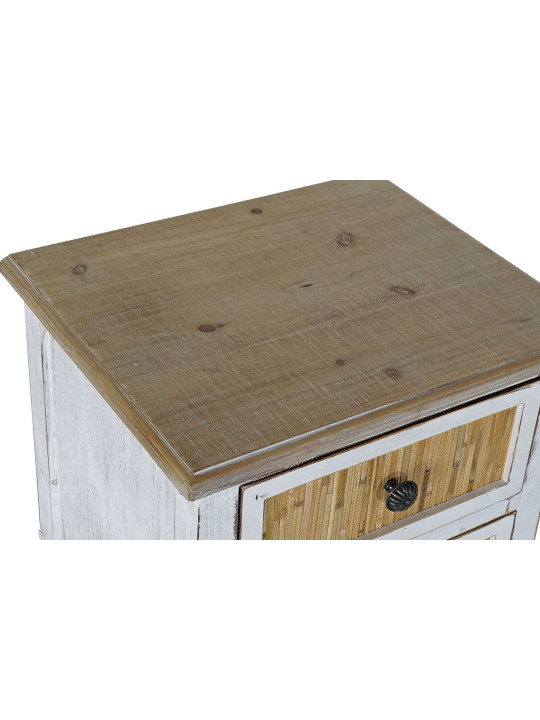 Table de nuit Matera en bois blanc Table de nuit Matera en bois blanc
