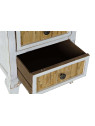 Table de nuit Matera en bois blanc Table de nuit Matera en bois blanc