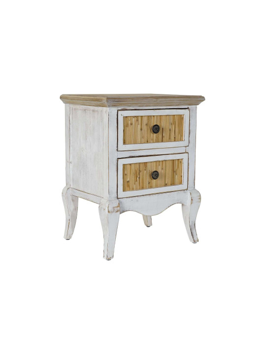 Table de nuit Matera en bois blanc Table de nuit Matera en bois blanc