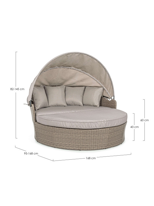 Daybed lit de jardin Daybed lit de jardin