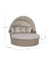 Daybed lit de jardin Daybed lit de jardin