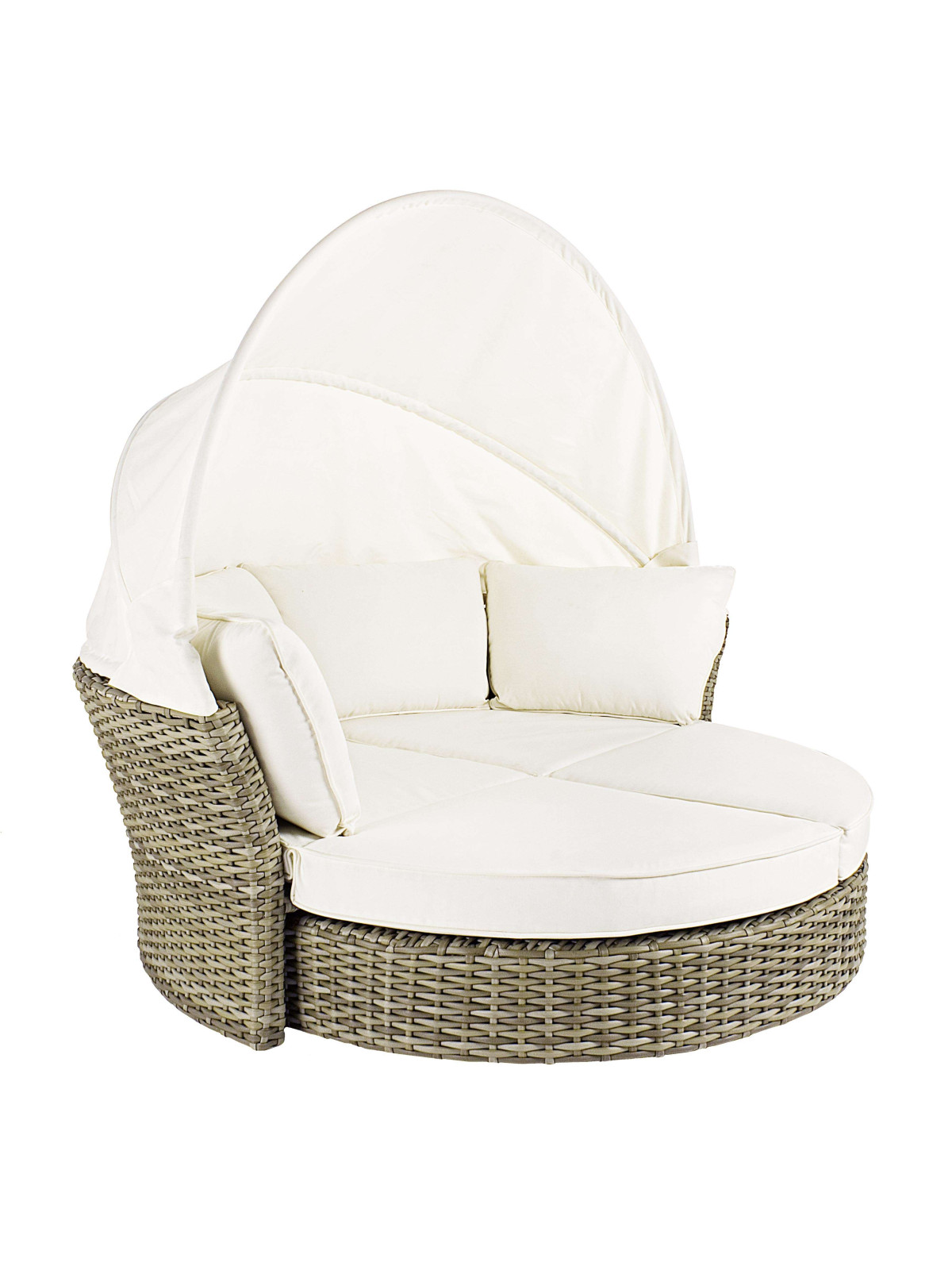 Daybed lit de jardin blanc