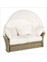 Daybed lit de jardin blanc Daybed lit de jardin blanc