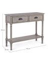 Console Margaret 2 tiroirs Console Margaret 2 tiroirs