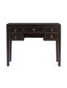 Console 5 tiroirs Pechino noire Console 5 tiroirs Pechino noire