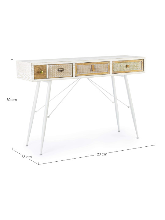 Console 3 tiroirs Eloise Console 3 tiroirs Eloise
