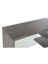 Console en bois et verre trempé Console en bois et verre trempé