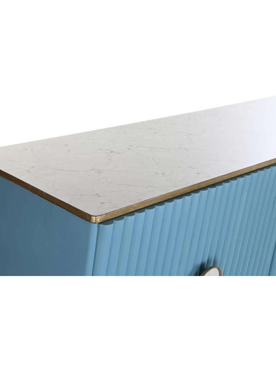 Buffet bleu 4 portes Pigna Buffet bleu 4 portes Pigna