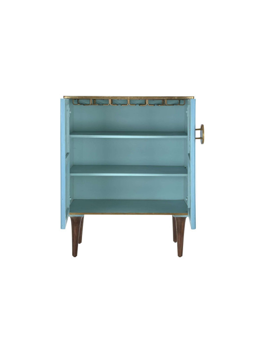 Buffet meuble de bar bleu Pigna Buffet meuble de bar bleu Pigna