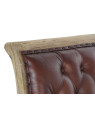 Fauteuil en cuir et bois Evolène Fauteuil en cuir et bois Evolène