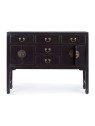 Console chinoise Jinan noir