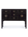 Console chinoise Jinan noir