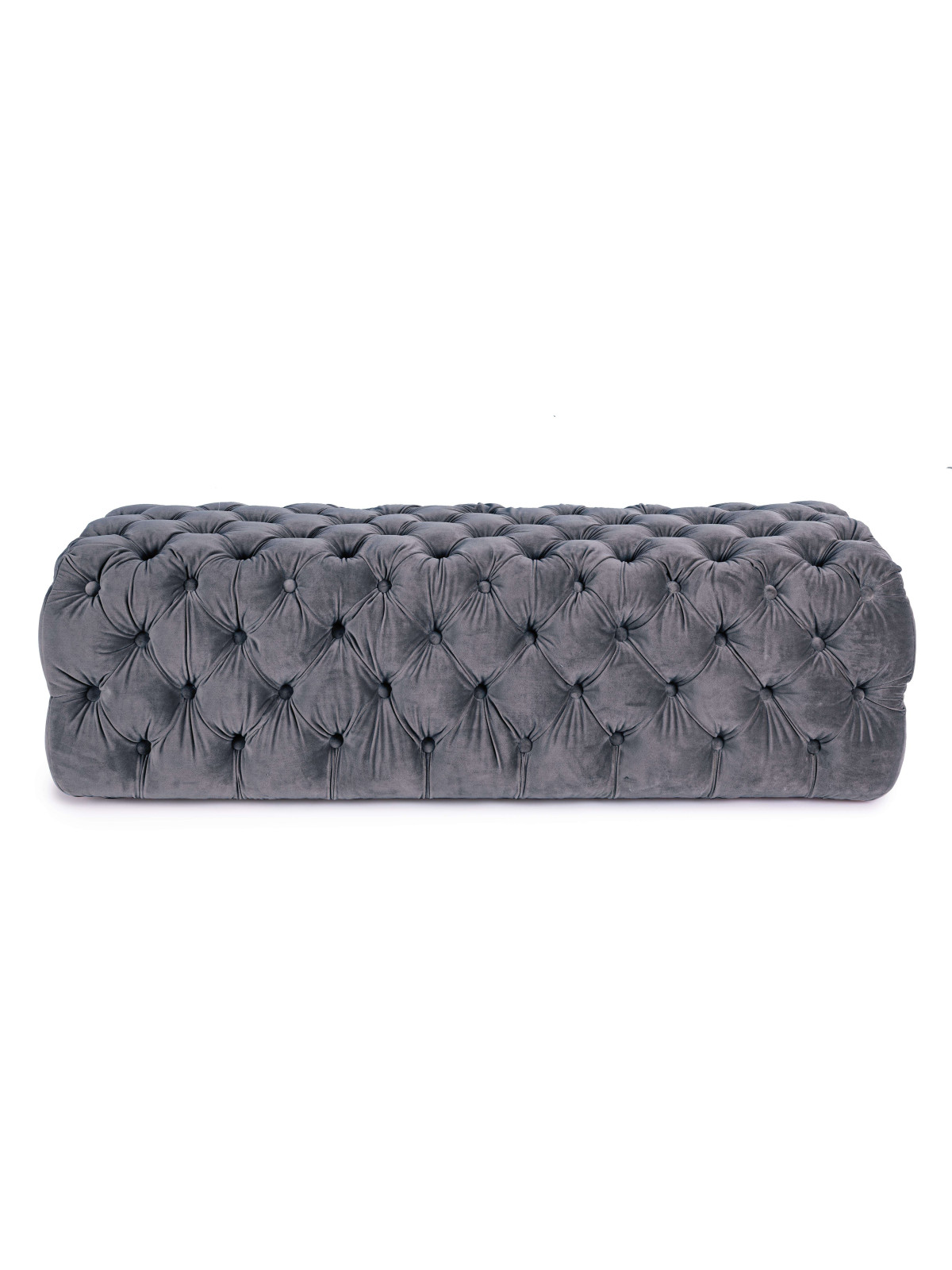 Banc pouf Evan gris