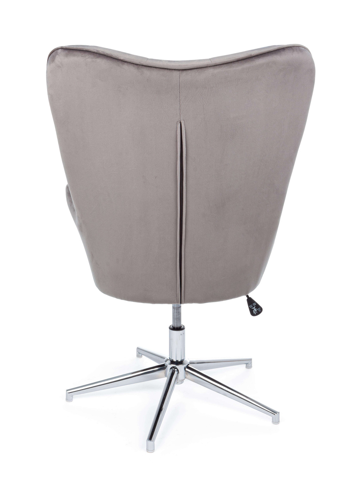 Fauteuil Farida velours gris