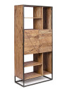 Bibliothèque Egon en bois d'acacia