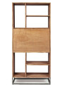 Bibliothèque Egon en bois d'acacia