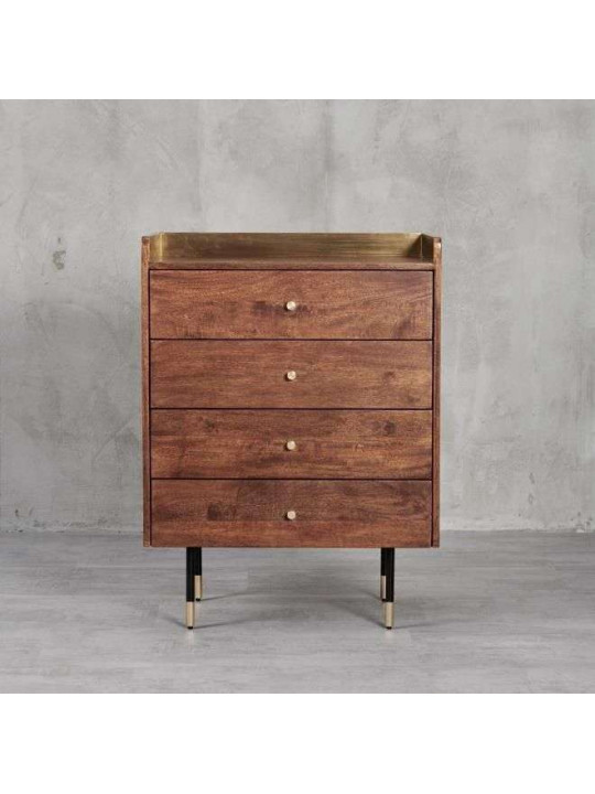 Chiffonnier Horta en bois de manguier