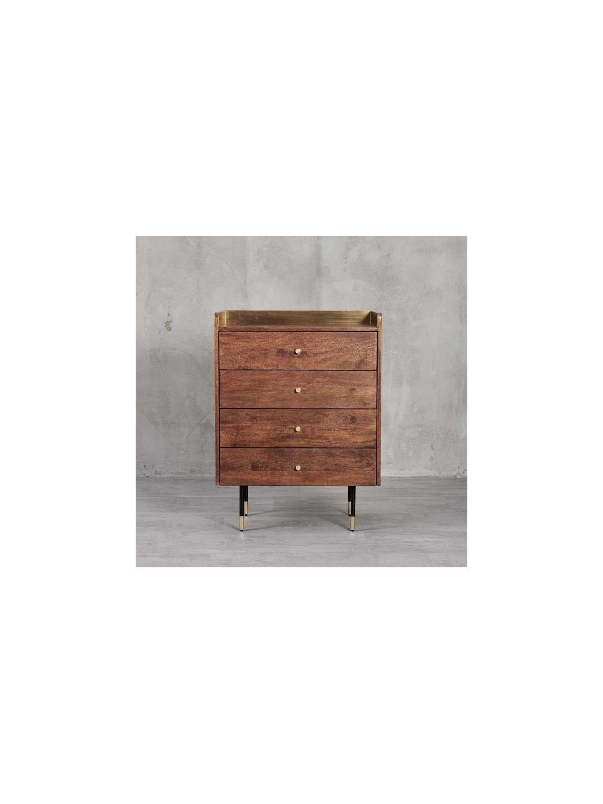 Chiffonnier Horta en bois de manguier