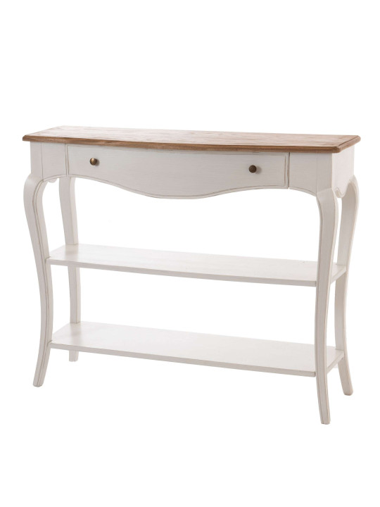 Console romantique en bois de bayur Resia