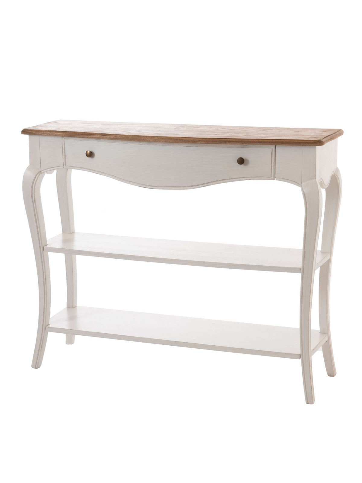 Console romantique en bois de bayur Resia