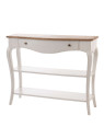 Console romantique en bois de bayur Resia