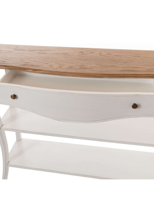 Console romantique en bois de bayur Resia