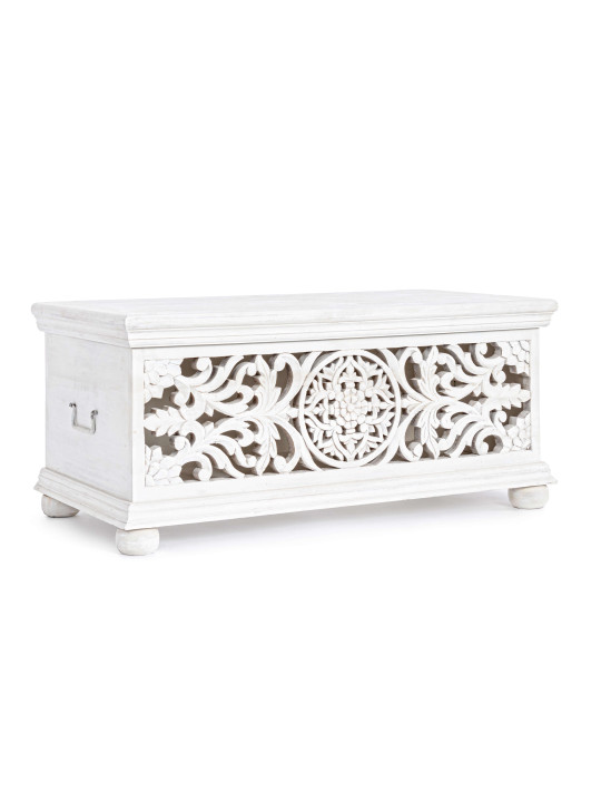 Banc-coffre Alinta blanc