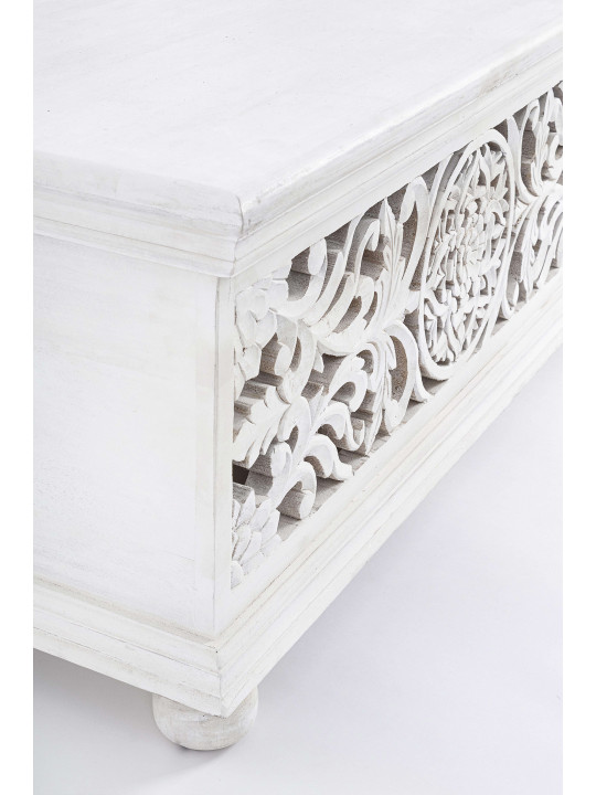 Banc-coffre Alinta blanc