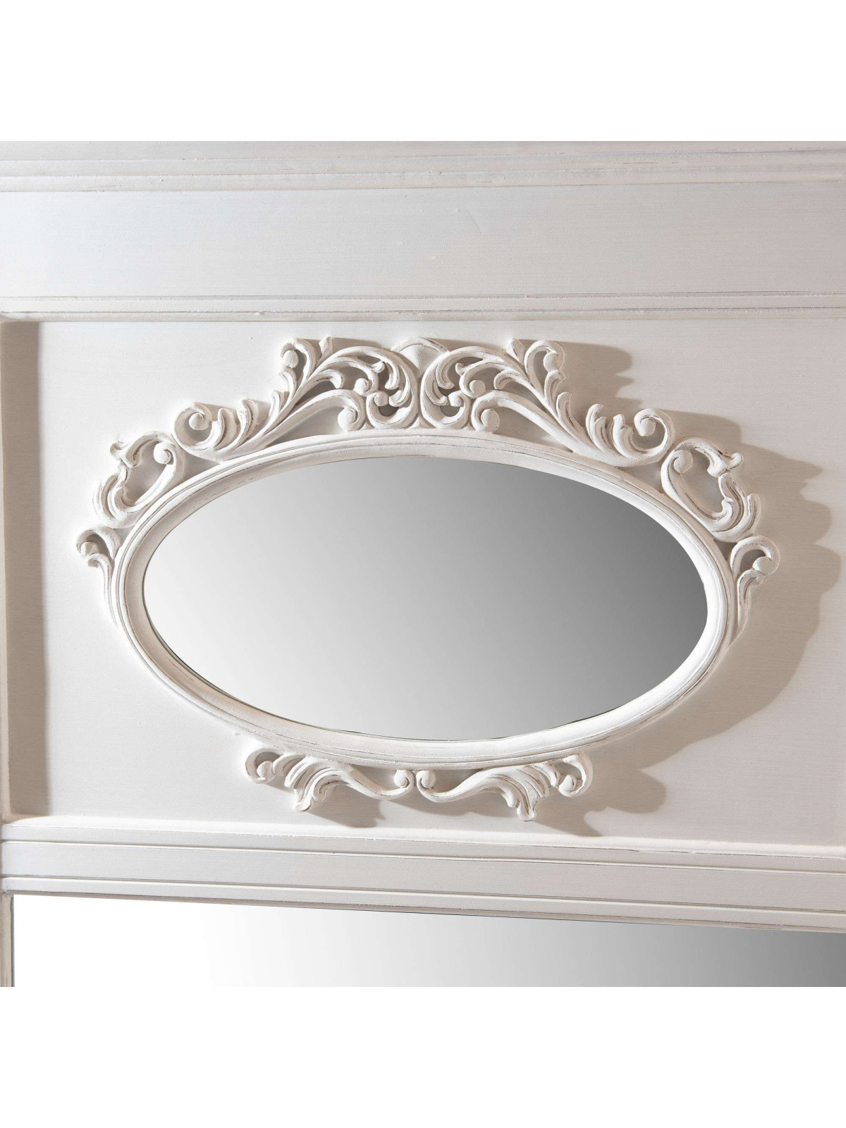 Miroir Resia en bois de bayur