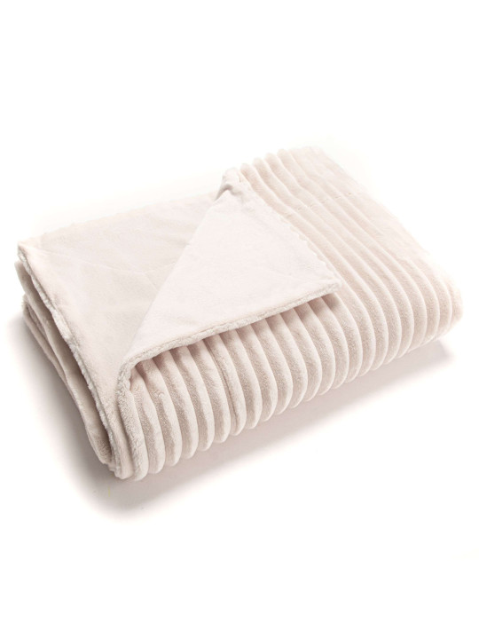 Plaid crème Amadeus