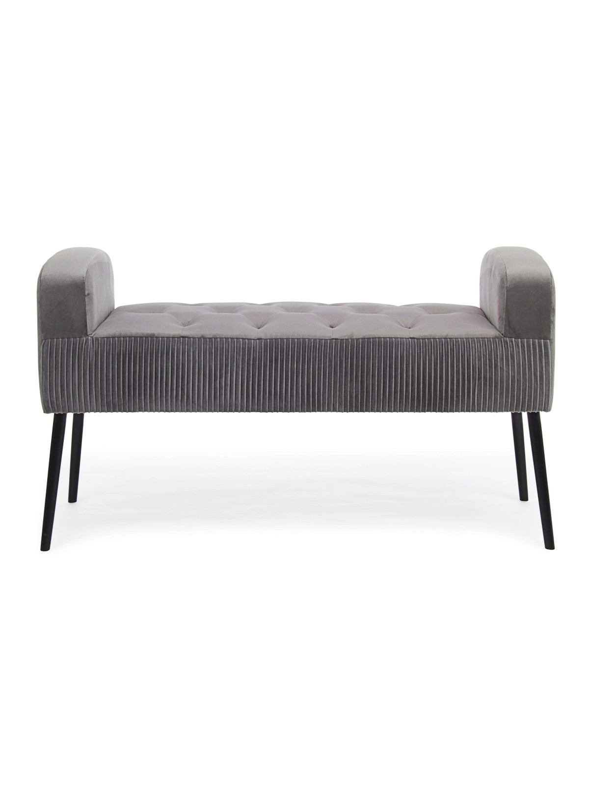 Banc Odilon gris antique