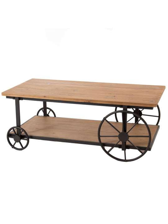 Table basse Marcel sur roue