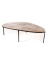 Table basse Galet noir Amadeus