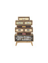 Commode pyramide en bois de sapin Commode pyramide en bois de sapin